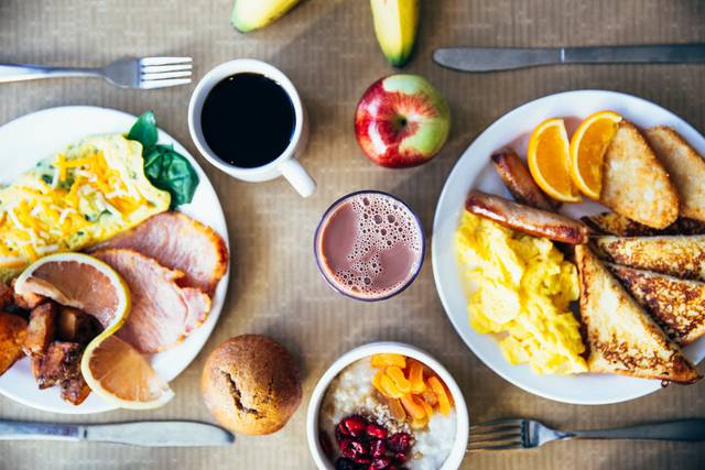 Desayuno Hotel Baluma Porto Petro
